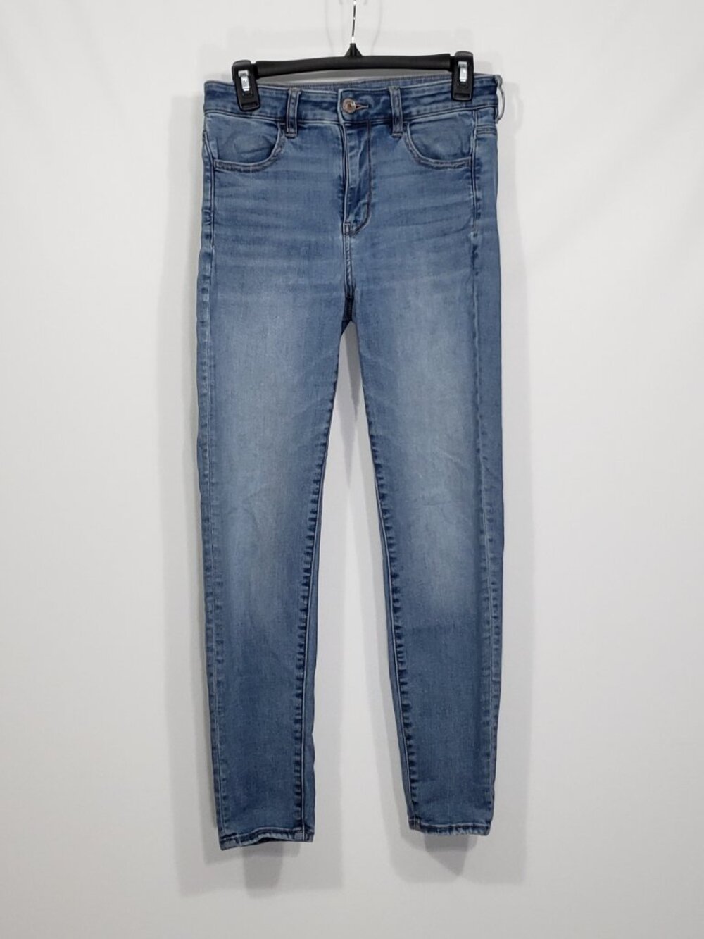 American Eagle  Next Level Stretch  Hi-Rise Jegging  Light Wash  Size 8 Short